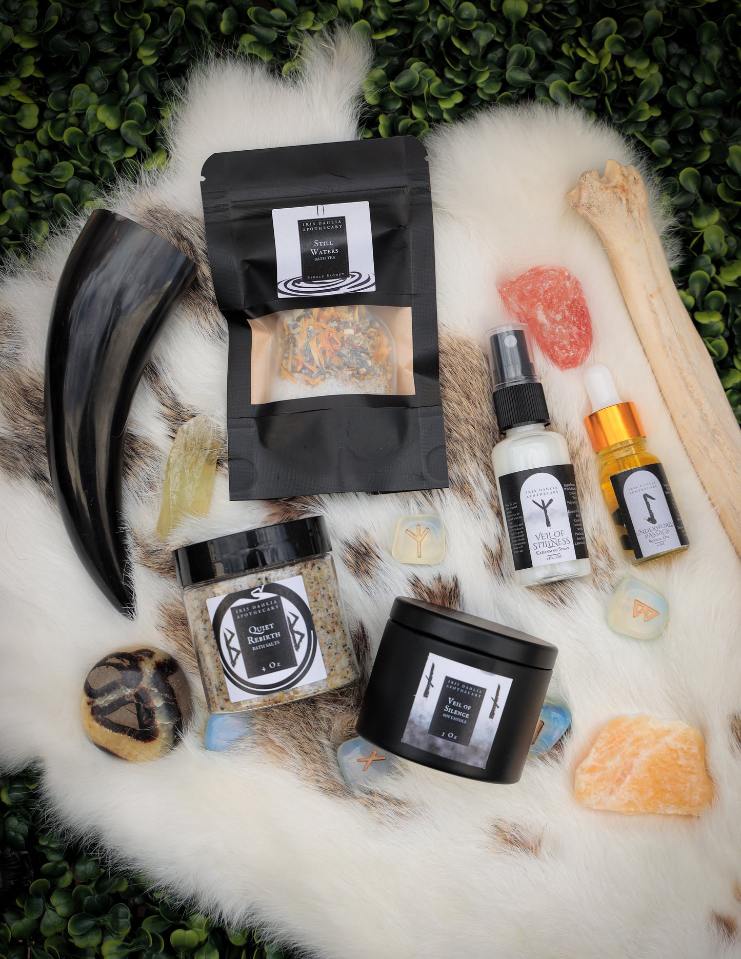 🕯 Hel Ritual Kit – Norse Goddess of Death & Transformation