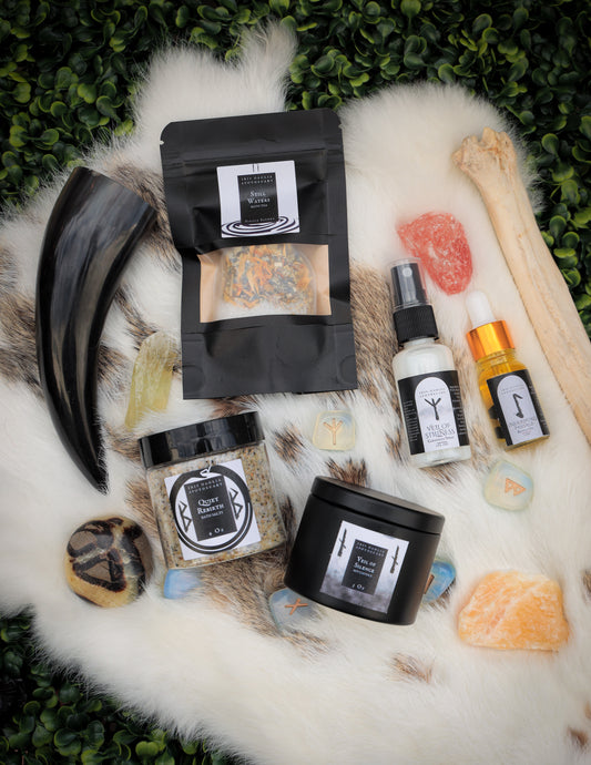 🕯 Hel Ritual Kit – Norse Goddess of Death & Transformation