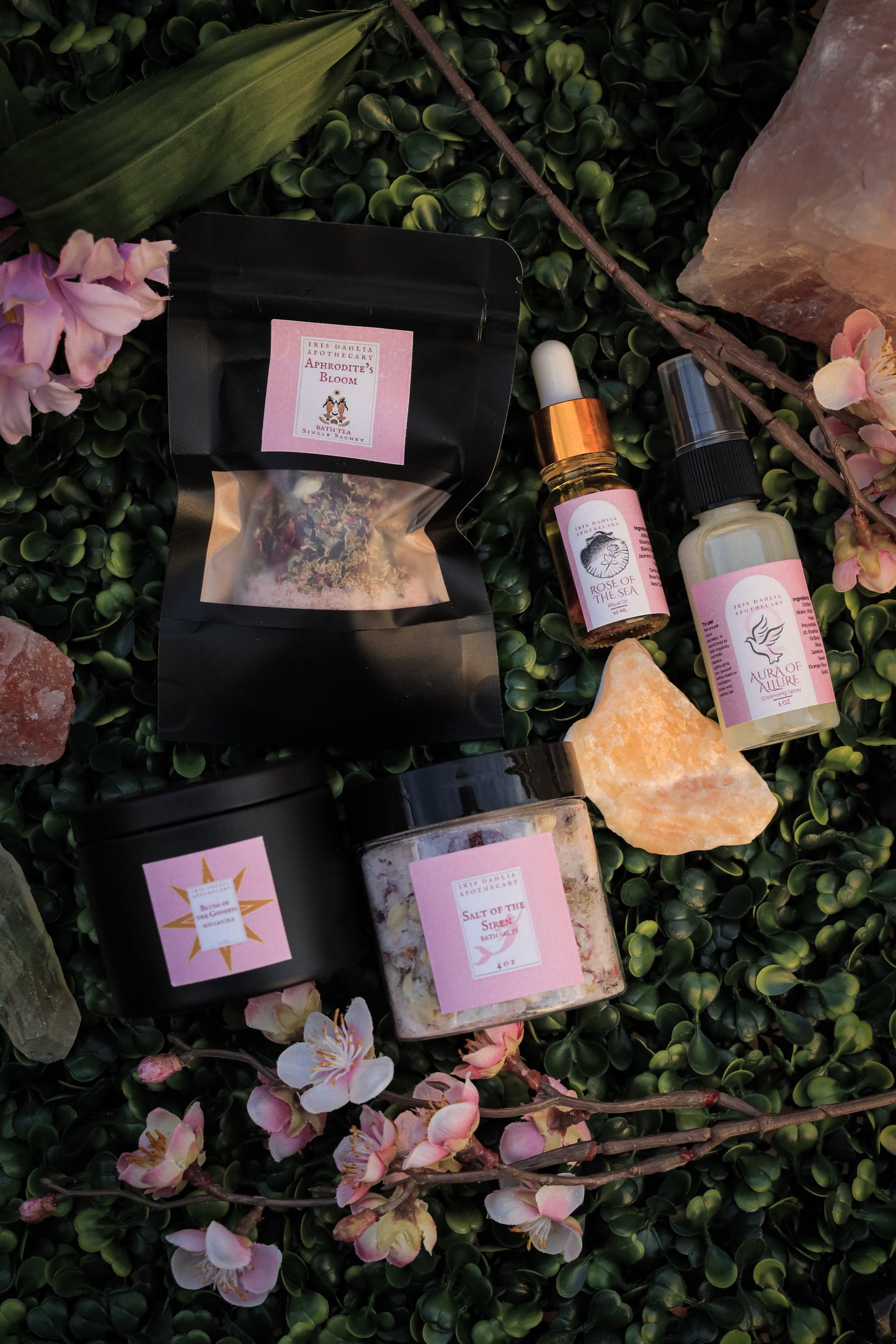 Aphrodite Ritual Kit – Goddess of Love, Beauty & Self-Worship Self-Care Set