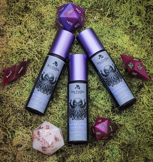 Mindflayer Mind Melt Aromatherapy Oil – 10 mL Roller - Iris Dahlia Apothecary