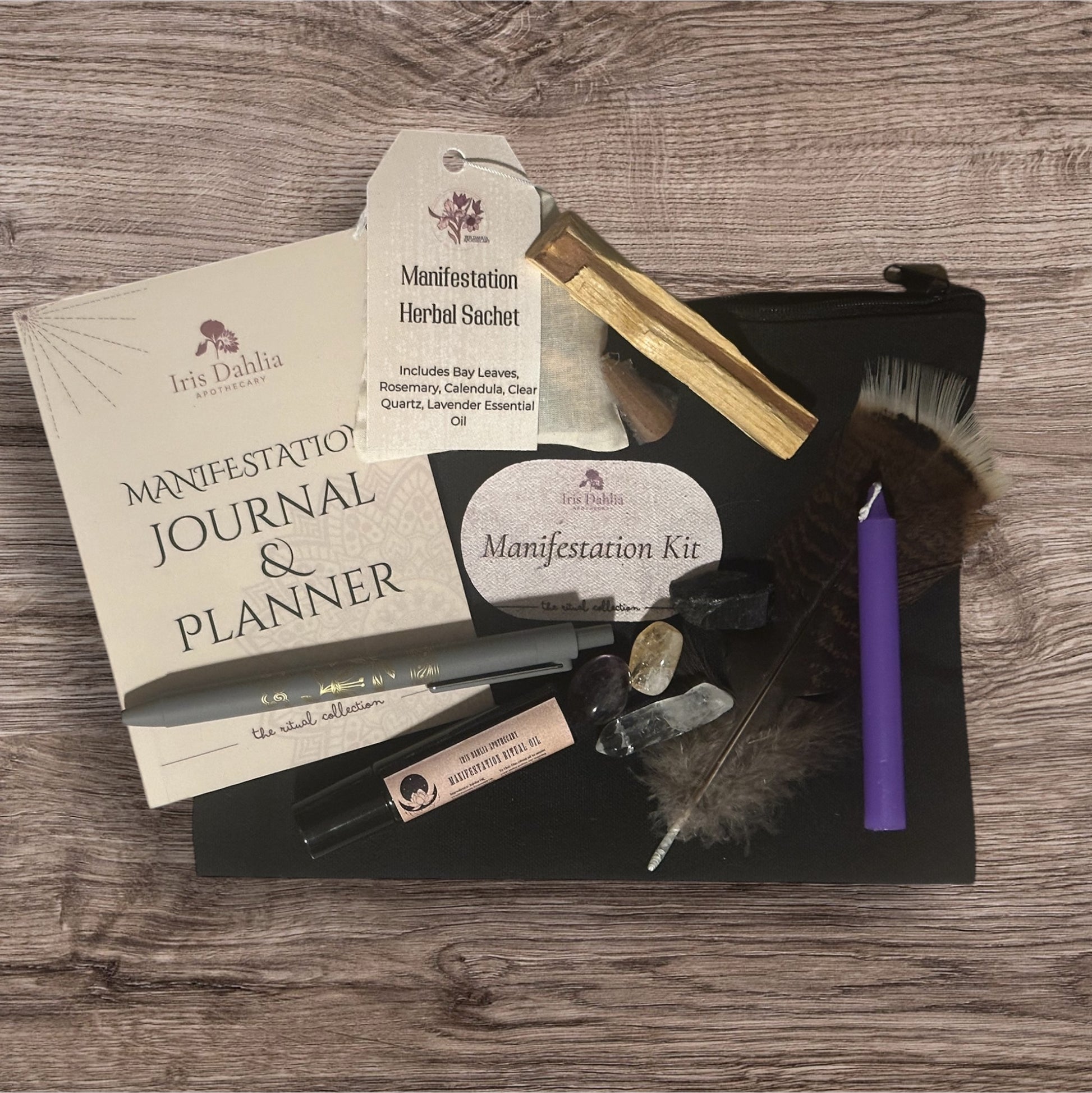 🌟 Manifestation Ritual Kit – Align, Intend, Manifest - Iris Dahlia Apothecary