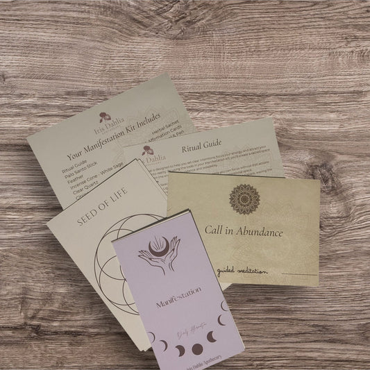 🌟 Manifestation Ritual Kit – Align, Intend, Manifest - Iris Dahlia Apothecary