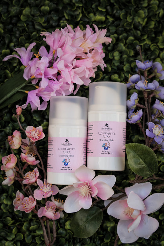 Alchemist’s Aura Oil-to-Milk Cleanser | Gentle Botanical Ritual Cleanser - Iris Dahlia Apothecary