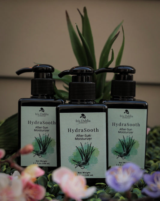 HydraSooth After Sun Moisturizer – Calming & Hydrating Aloe + Calendula Care - Iris Dahlia Apothecary