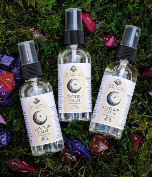 Cantrip Calm Aromatherapy Spray – 2 fl oz Mist - Iris Dahlia Apothecary