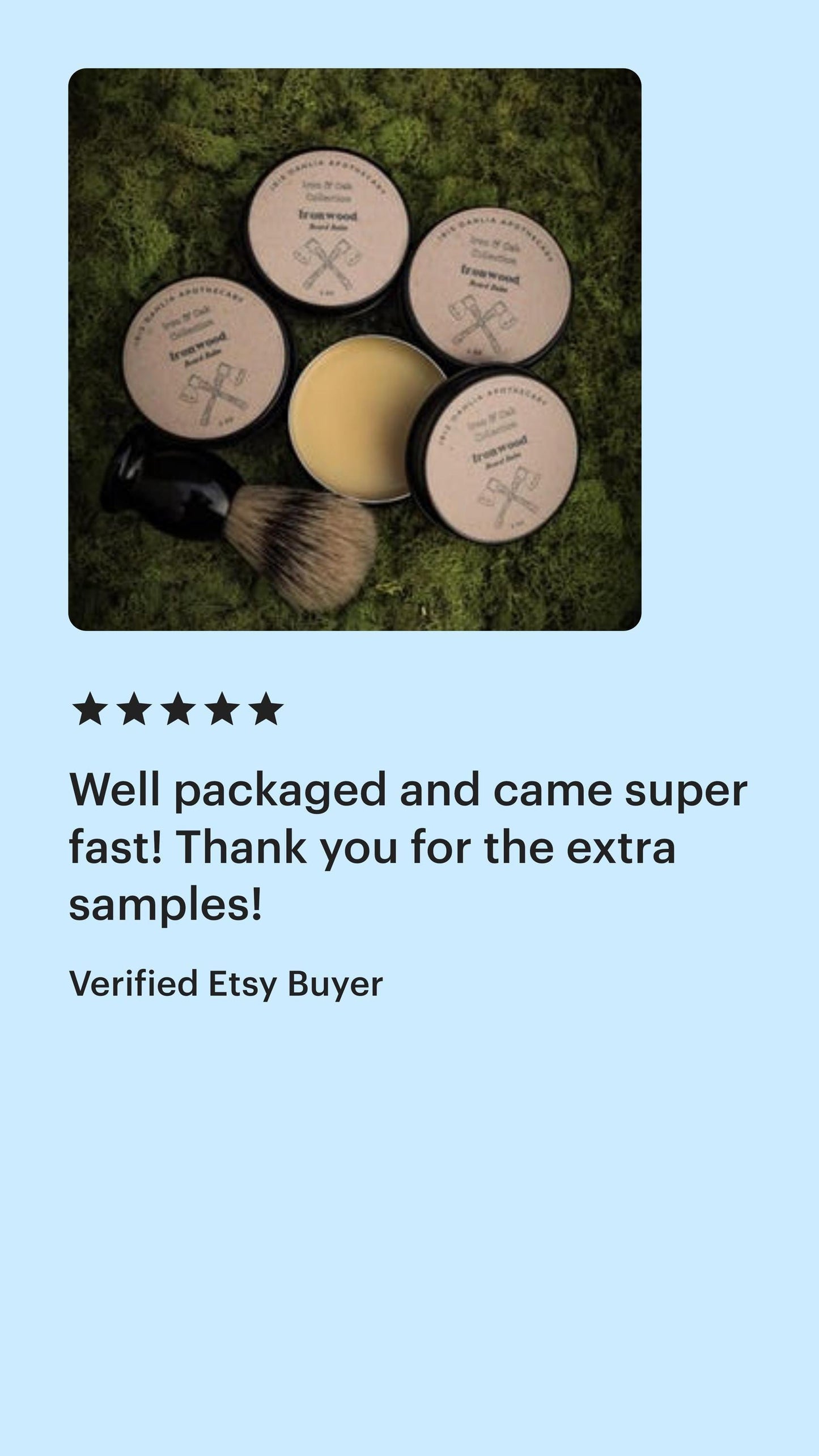 Ironwood Luxury Natural Moisturizing Beard Balm - Perfect Gift for Men