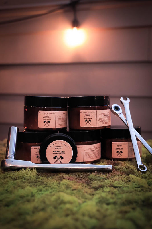 Rugged Mechanics Hand Scrub | Timber Grit | Natural Cleansing Solution for Tough Stains on Hands