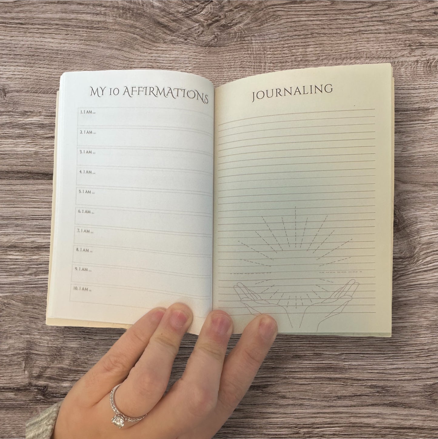 Manifestation Journal & Undated Planner - Iris Dahlia Apothecary