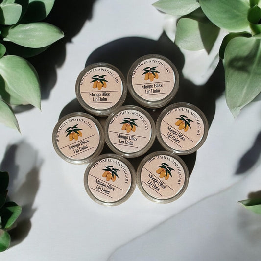 Mango Bliss Lip Balm – Mango Peach Hydration | Iris Dahlia Apothecary - Iris Dahlia Apothecary