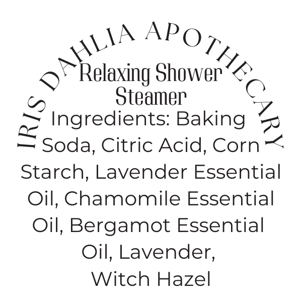 Aromatherapy Shower Steamers – Essential Oil Fizzies for Steamy Self-Care - Iris Dahlia Apothecary