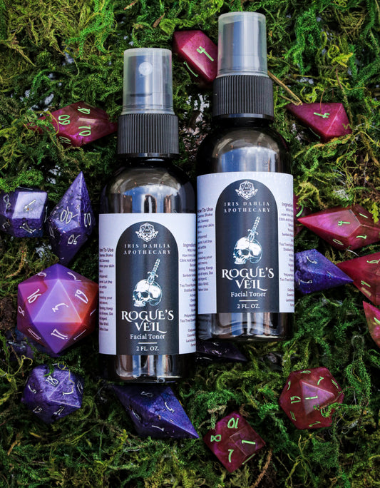 Rogue’s Veil Facial Toner – 2 fl oz Clarifying Mist - Iris Dahlia Apothecary