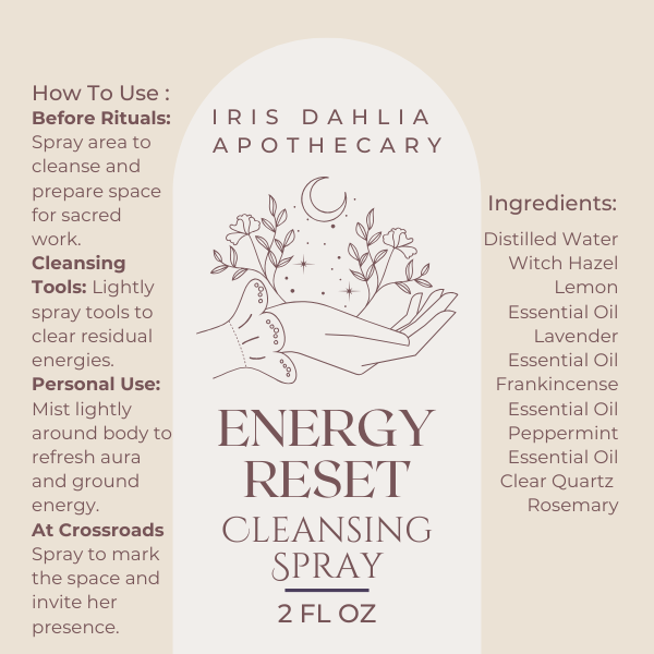 Energy Reset Cleansing Spray