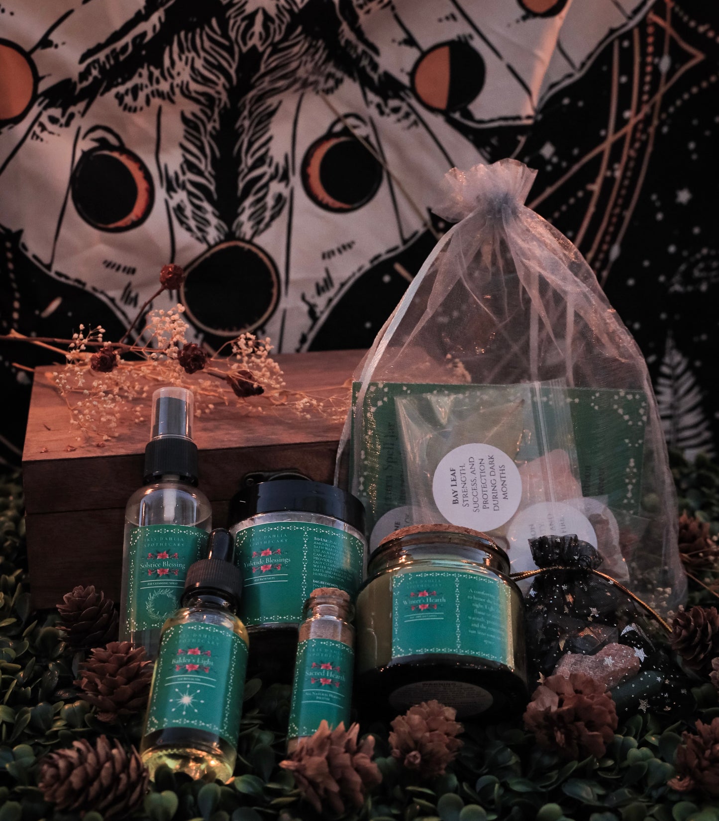 ❄️ Yule Sabbat Ritual Kit – Winter Solstice Witch Box | Wheel of the Year