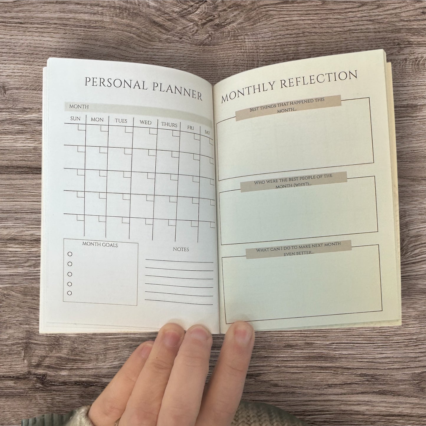 Manifestation Journal & Undated Planner