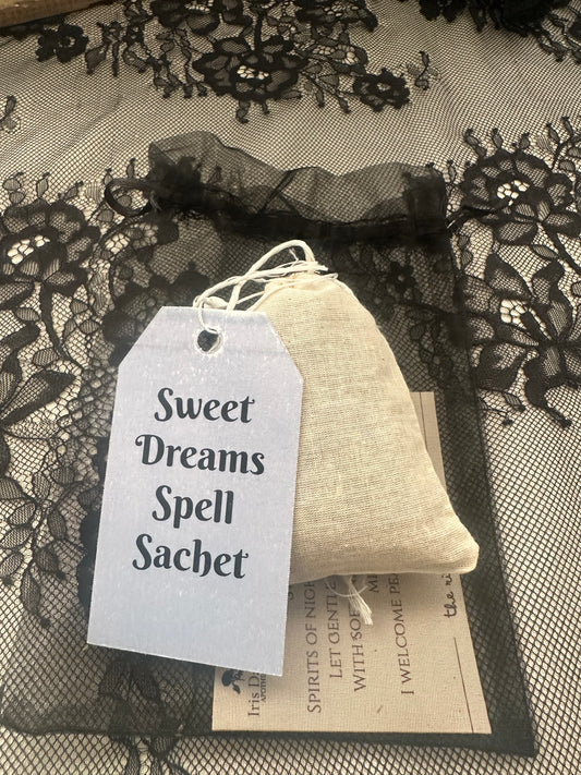 Sweet Dreams Spell Sachet - Iris Dahlia Apothecary