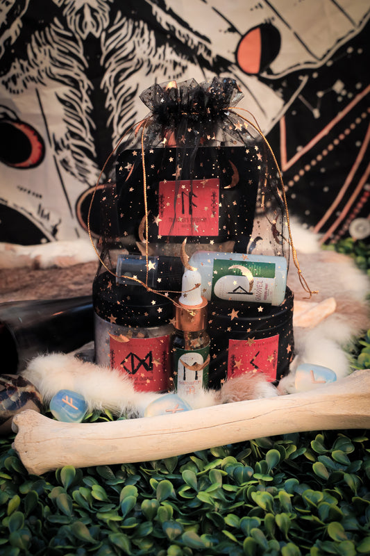 Loki Ritual Kit – Chaos, Transformation & Trickster Energy Self-Care Set