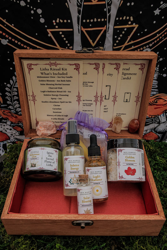 Litha Ritual Kit | Summer Solstice Ritual Kit | Midsummer Witchcraft Supplies | Wheel of the Year