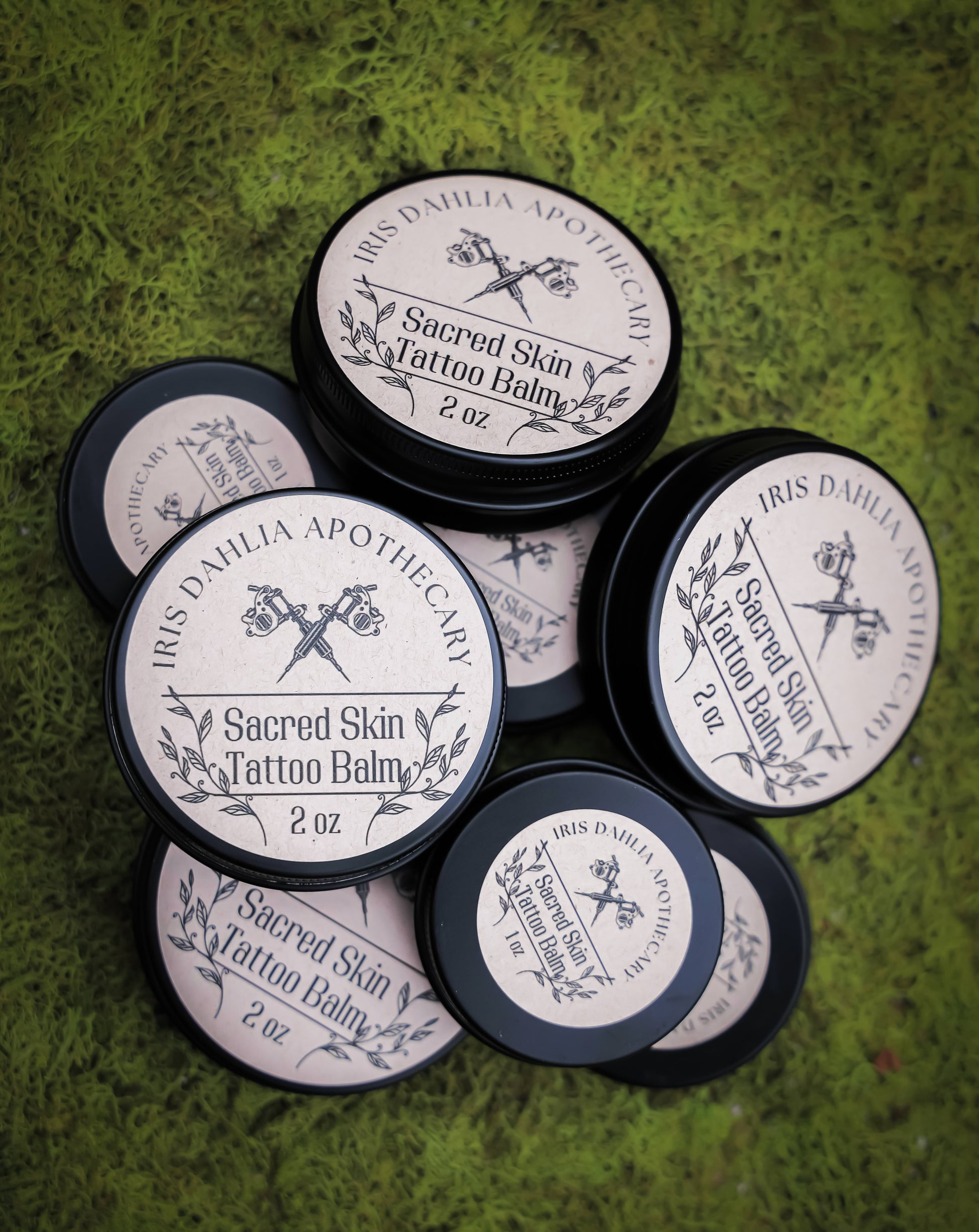 Sacred Skin Tattoo Balm - Iris Dahlia Apothecary