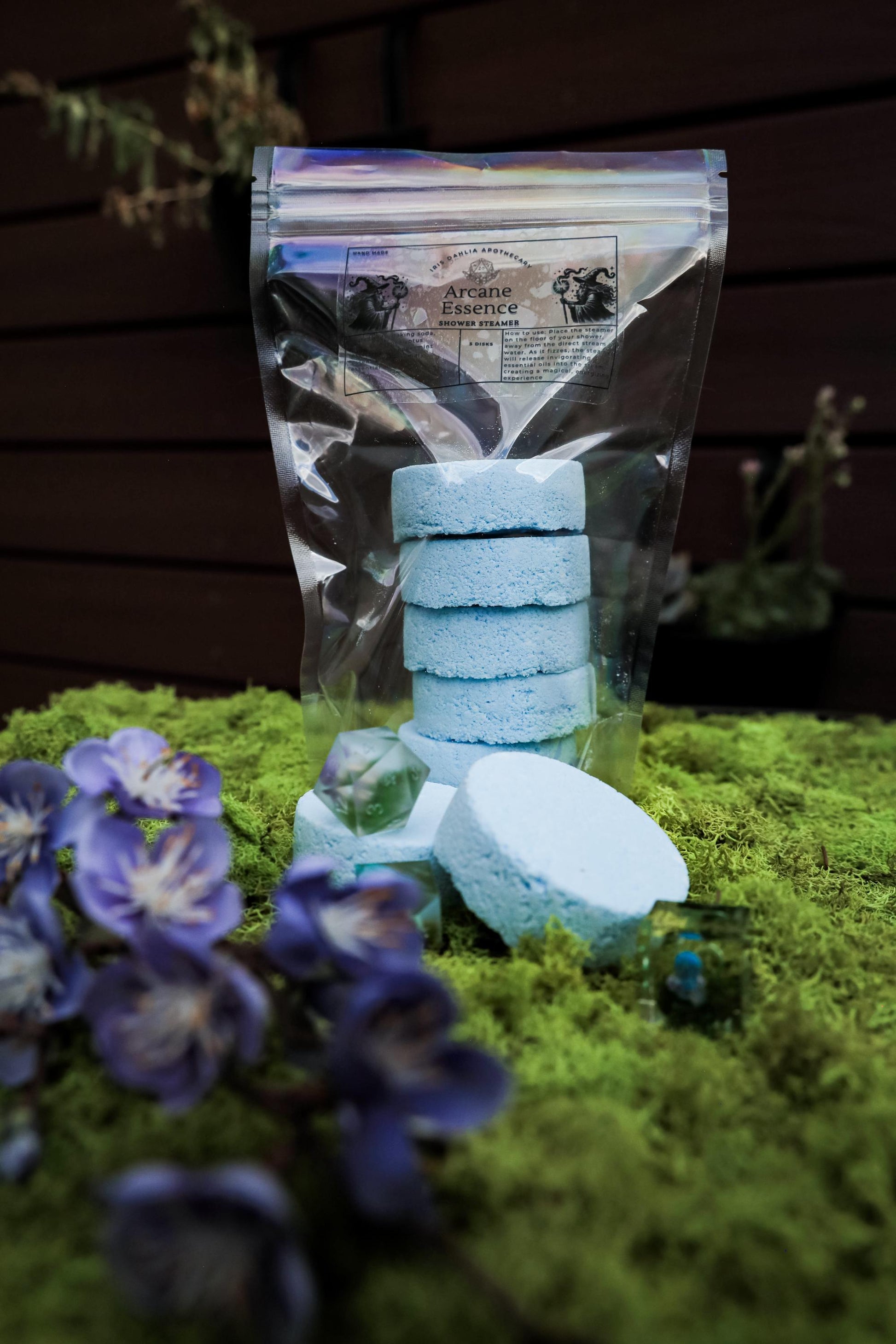 Enchanted Aromatherapy Shower Steamer: Fantasy-Inspired Spa Experience for D&D Enthusiasts