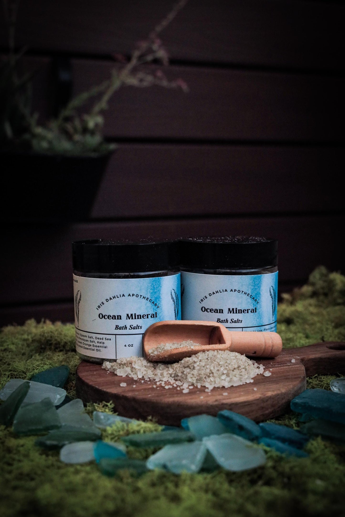 Ocean Mineral Luxury Ocean Mineral Bath Salts for Spa Self Care and Relaxation