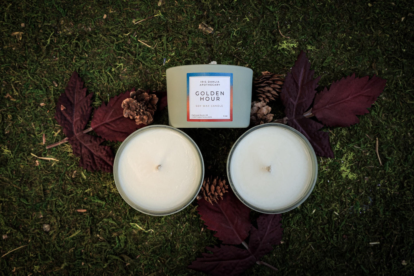 Fall Aromatherapy Soy Candle Collection for Relaxing