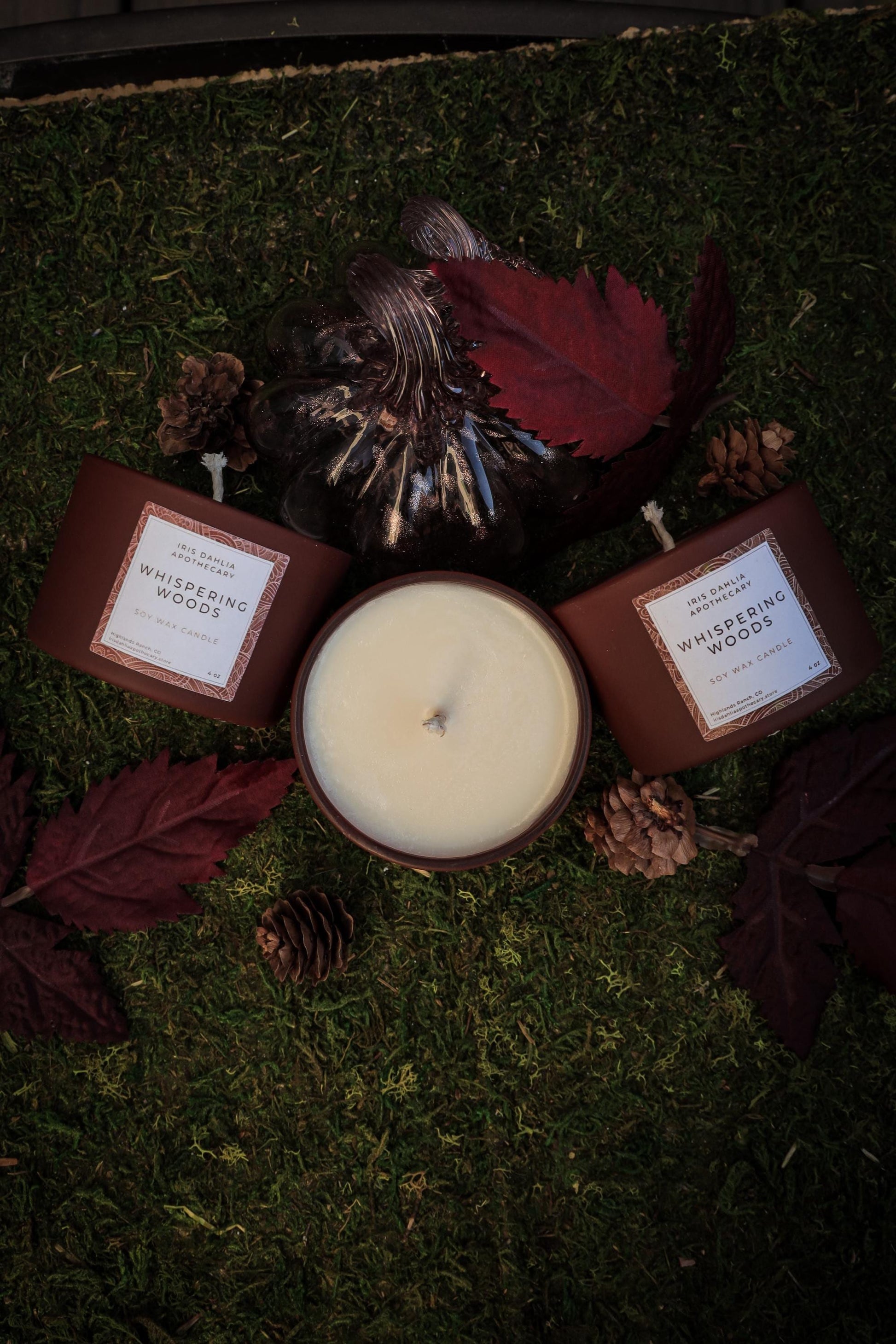 Fall Aromatherapy Soy Candle Collection for Relaxing