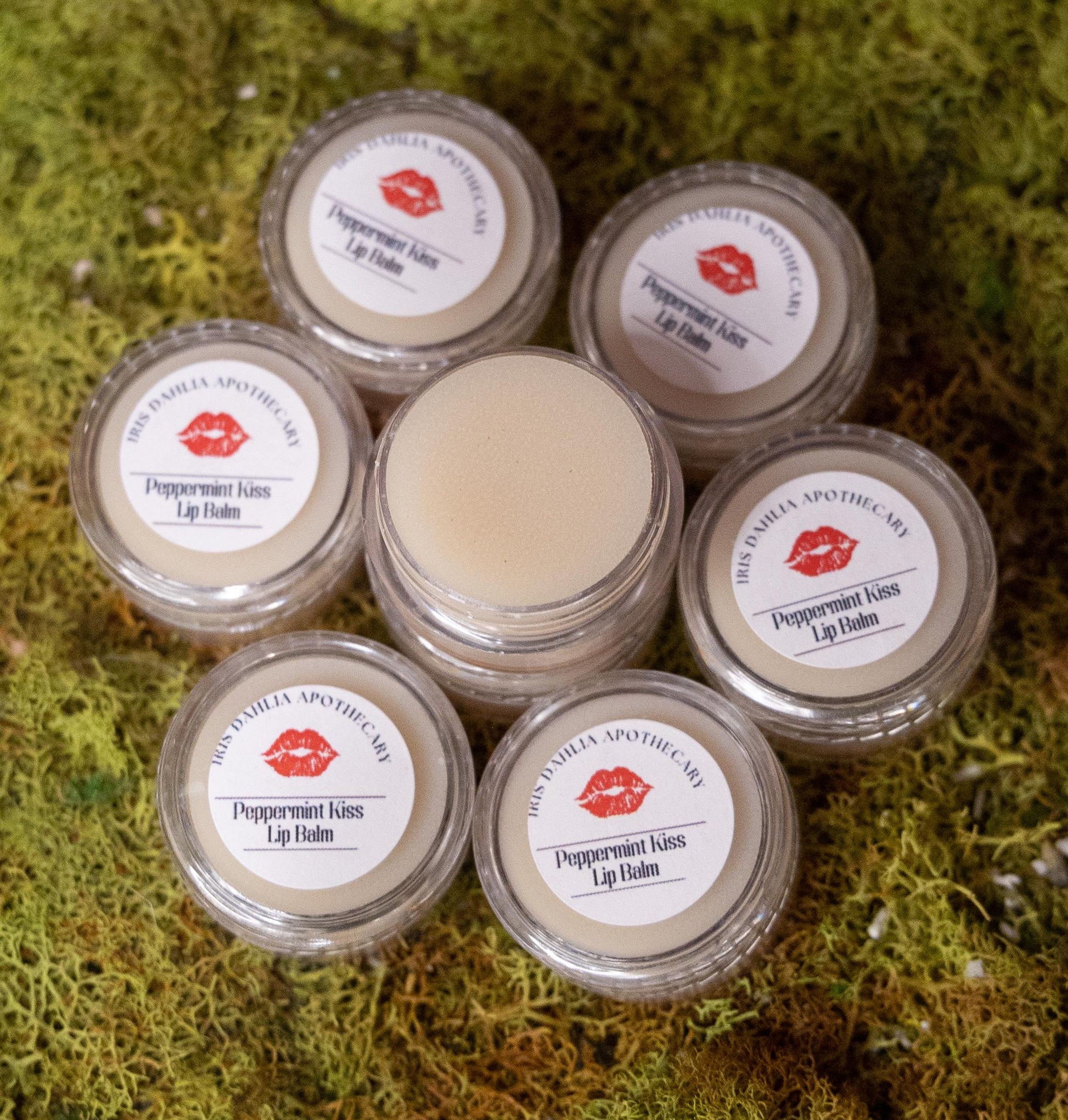 Peppermint Shea Butter Lip Balm - Handmade Luxury Gift for Her