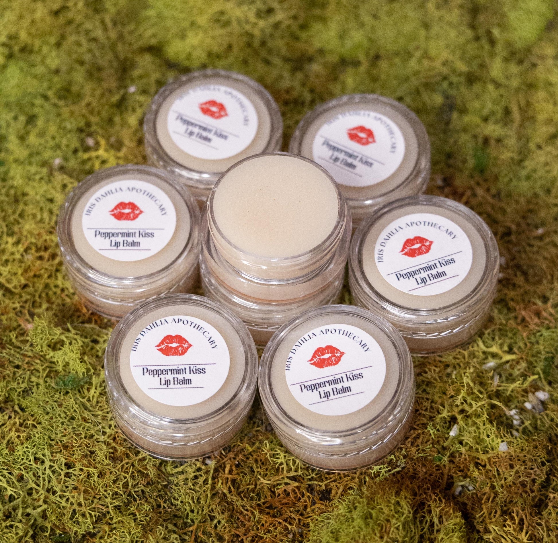 Peppermint Shea Butter Lip Balm - Handmade Luxury Gift for Her