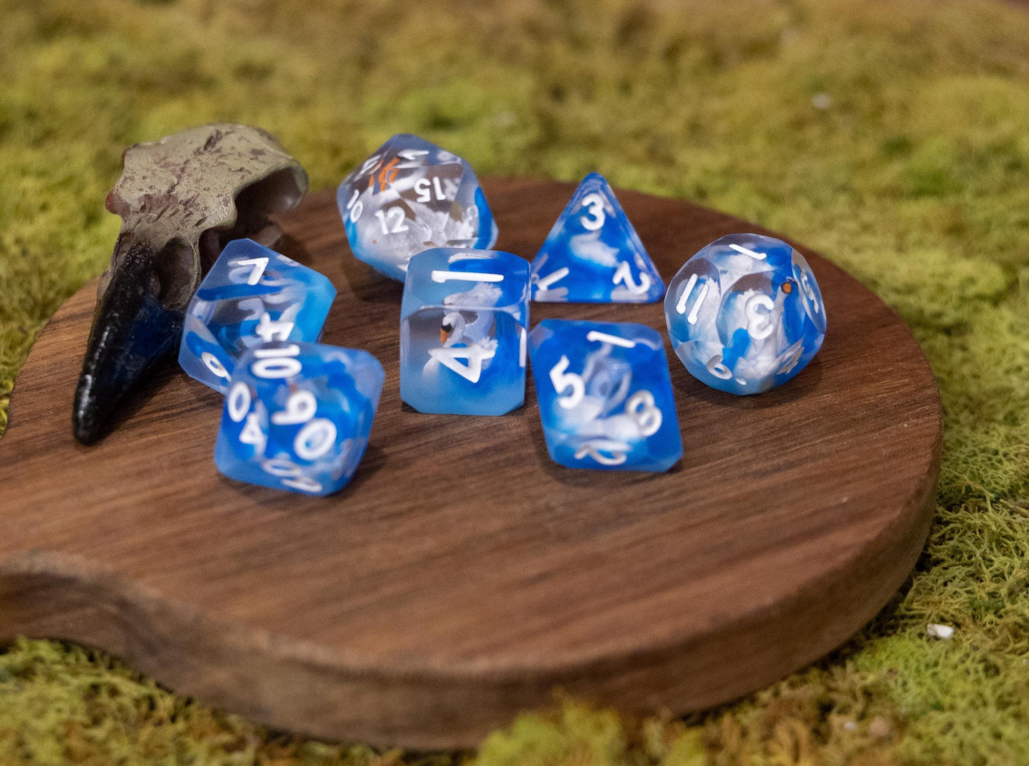 TTRPG Dice Sets | Resin Dice | Dungeons and Dragons Dice | Gamer Gift