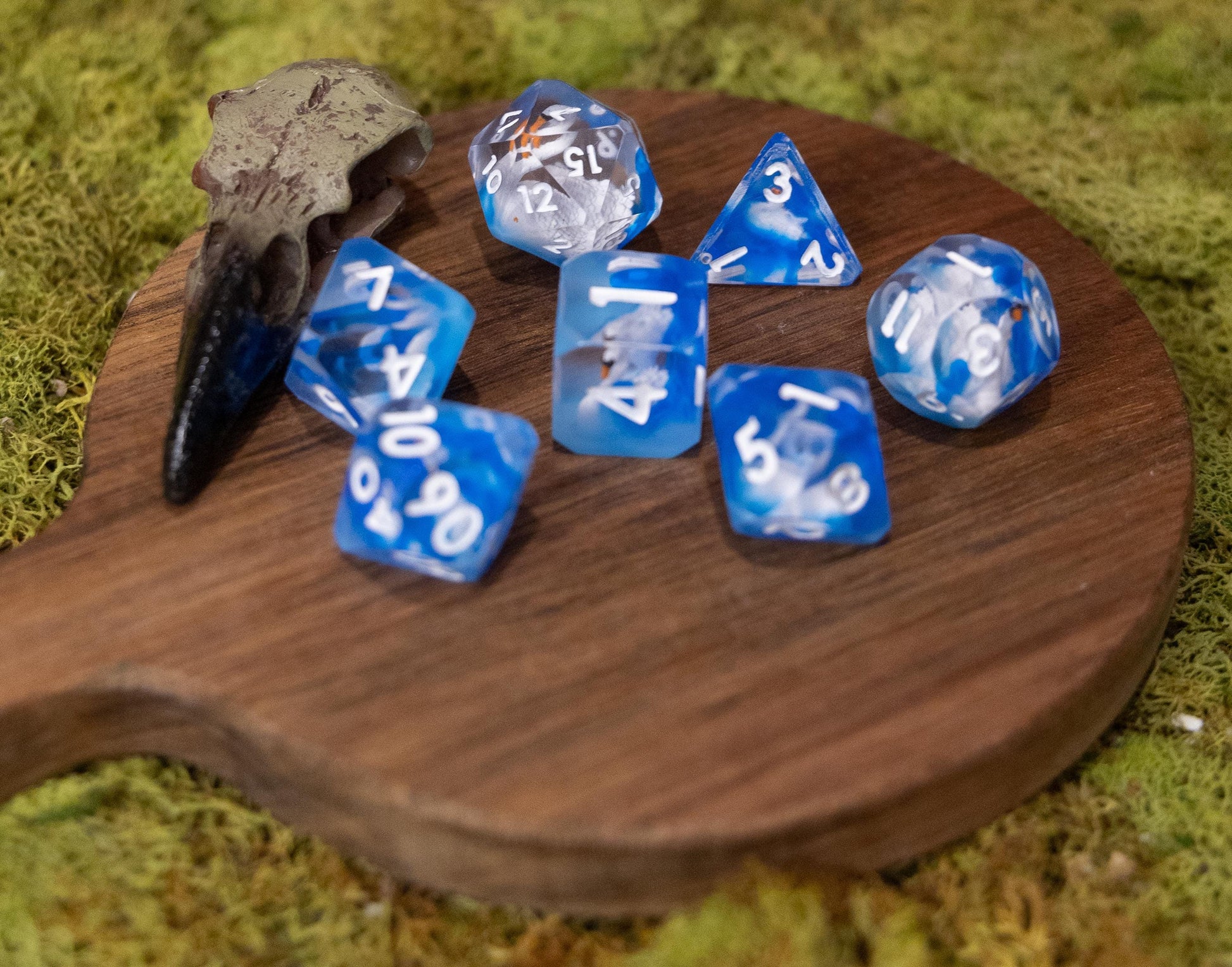 TTRPG Dice Sets | Resin Dice | Dungeons and Dragons Dice | Gamer Gift