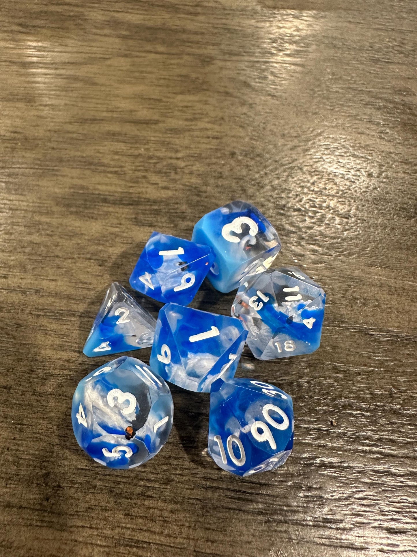 TTRPG Dice Sets | Resin Dice | Dungeons and Dragons Dice | Gamer Gift