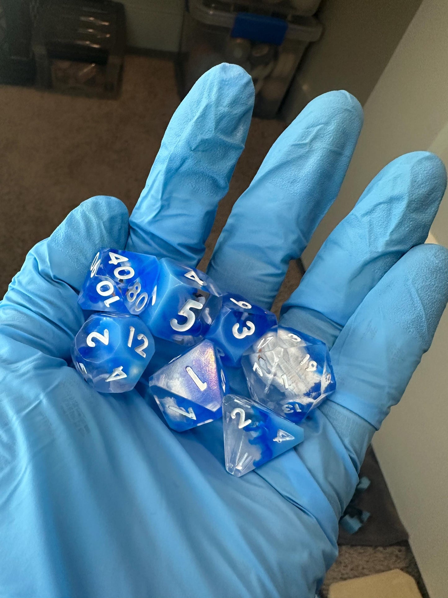 TTRPG Dice Sets | Resin Dice | Dungeons and Dragons Dice | Gamer Gift