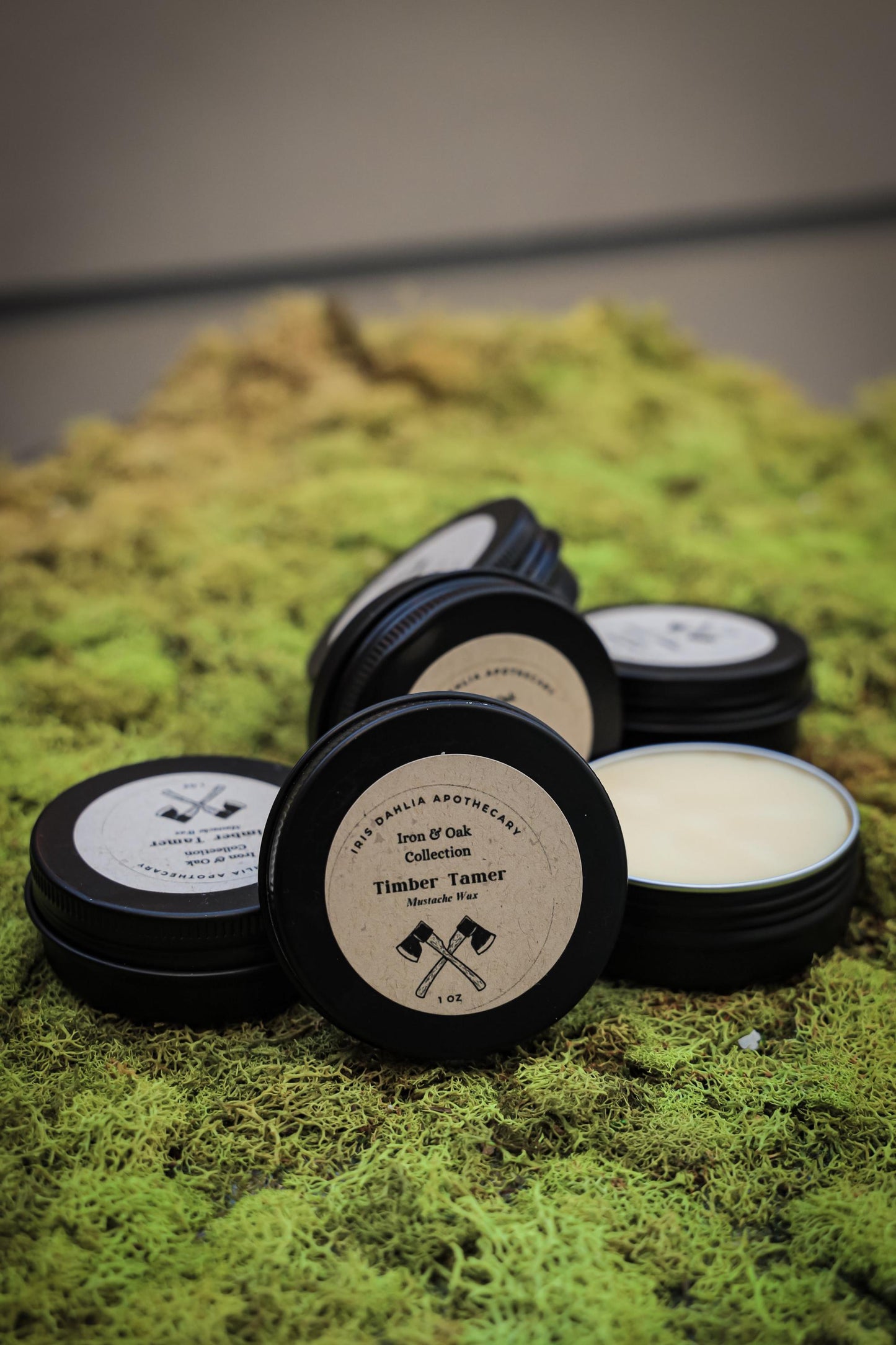 Timber Tamer: Luxury Mustache Wax for Sophisticated Facial Hair Styling & Grooming | Natural Men's Care