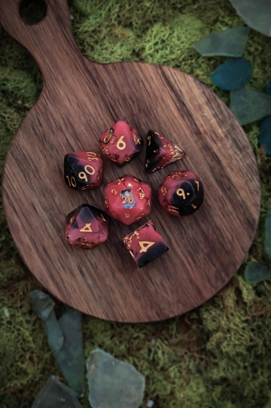 TTRPG Dice Sets | Resin Dice | Dungeons and Dragons Dice | Gamer Gift