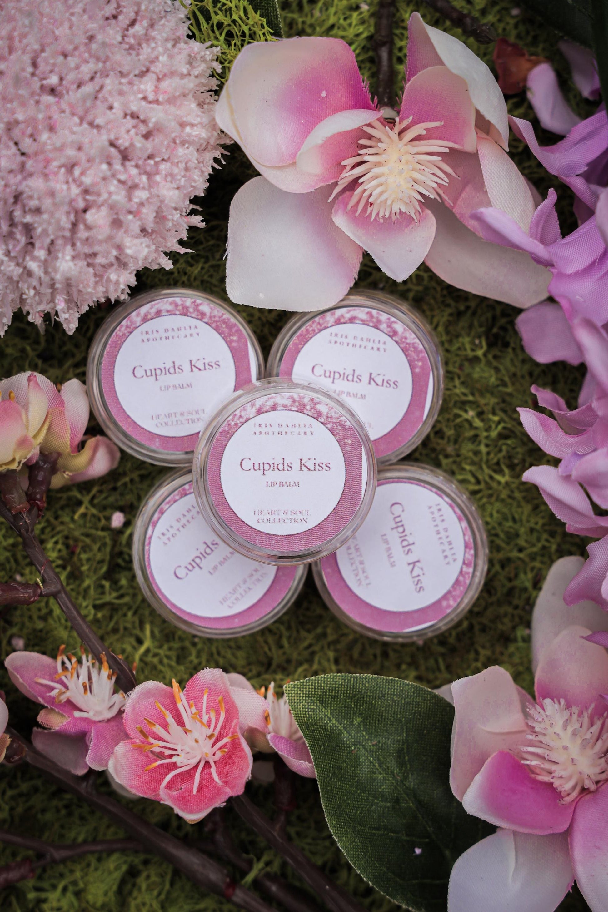 Cupid's Kiss All-Natural Lip Balm: Moisturizing, Organic, Romantic Valentine's Day Gift