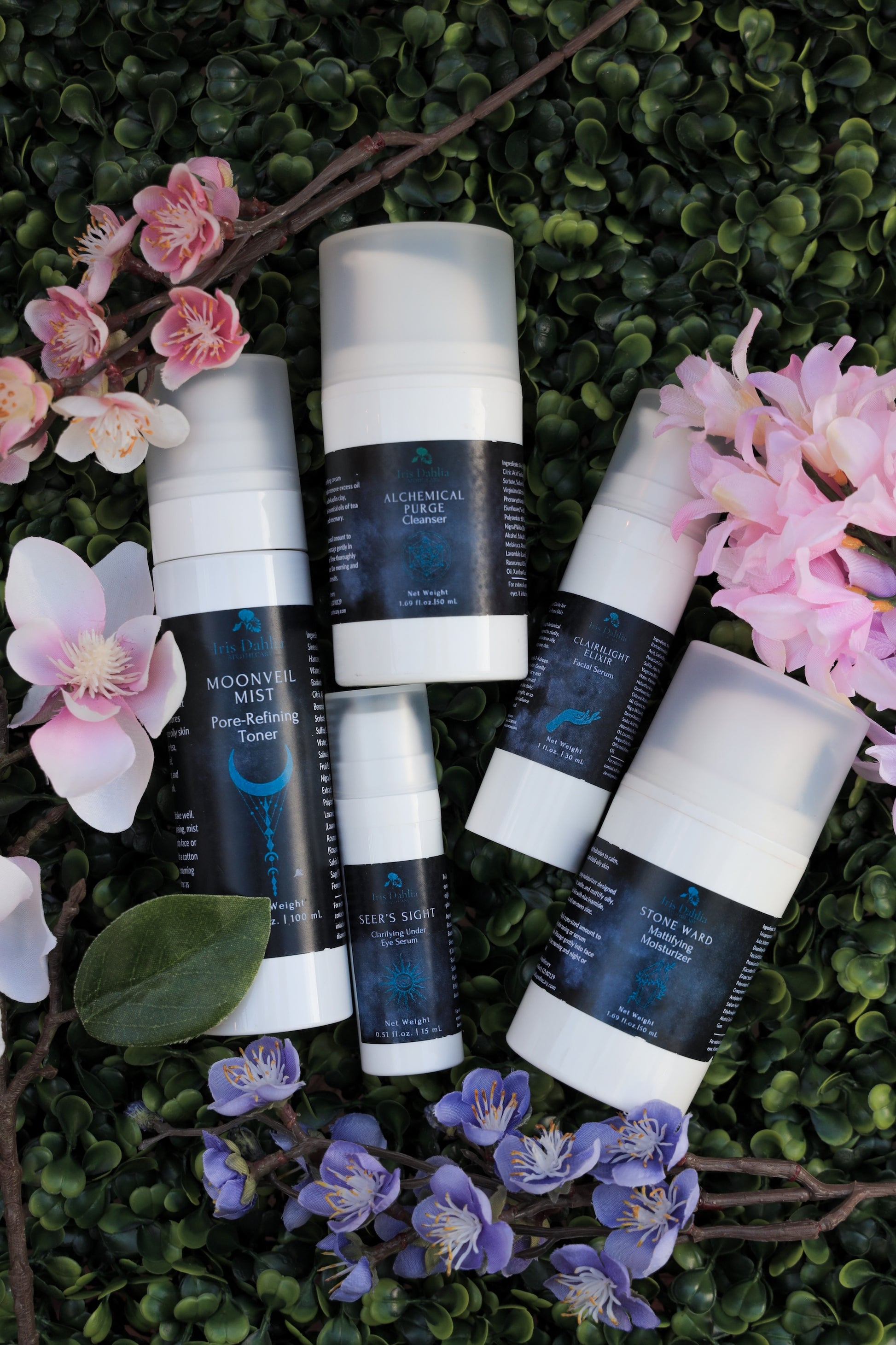 Veilbraker Alchemy Skincare Ritual Collection - Iris Dahlia Apothecary