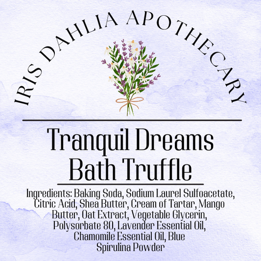 Lilac Bath Truffle - Iris Dahlia Apothecary