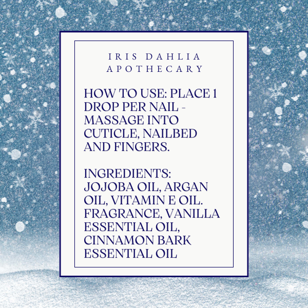All-Natural Cuticle Oil – Nourishing Nail Care in 7 Botanical Blends | 5mL Dropper - Iris Dahlia Apothecary