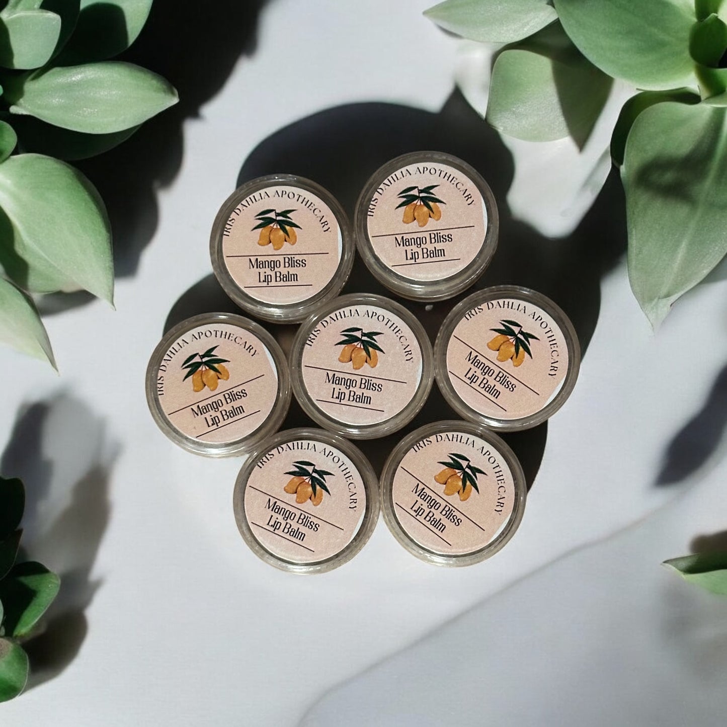 Mango Bliss Lip Balm – Mango Peach Hydration | Iris Dahlia Apothecary - Iris Dahlia Apothecary