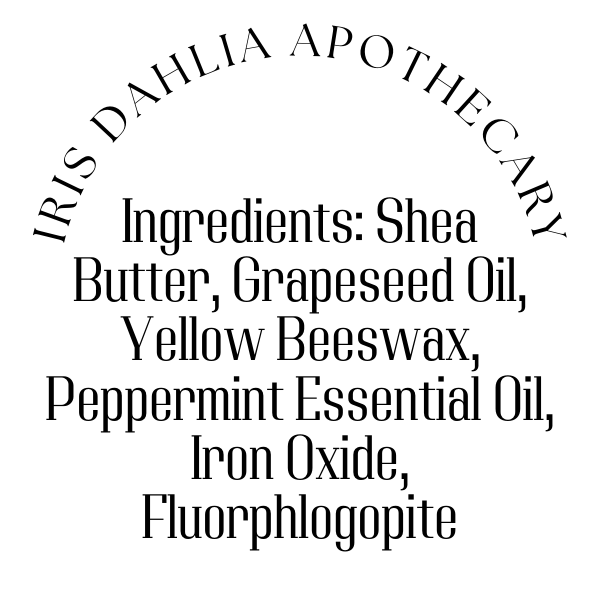 Peppermint Kiss Lip Balm – Minty Fresh Lip Hydration | Iris Dahlia Apothecary - Iris Dahlia Apothecary