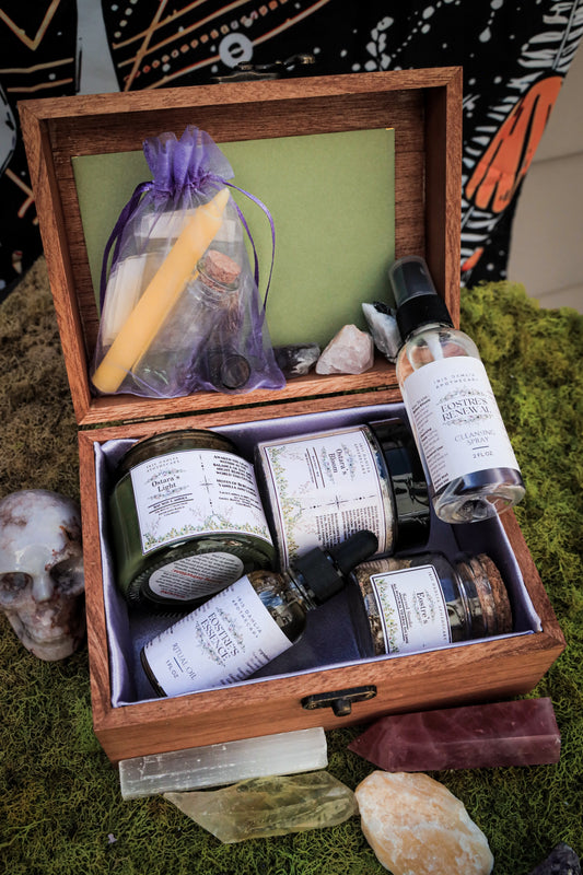 Ostara Sabbat Ritual Box - Iris Dahlia Apothecary